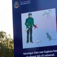 Skilt - ikke mat fuglene - laget av riverside praksisplasser