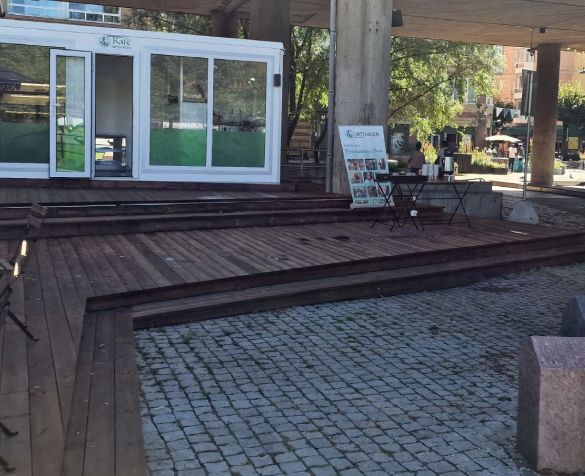 Urtehagen kafe + riverside samarbeid