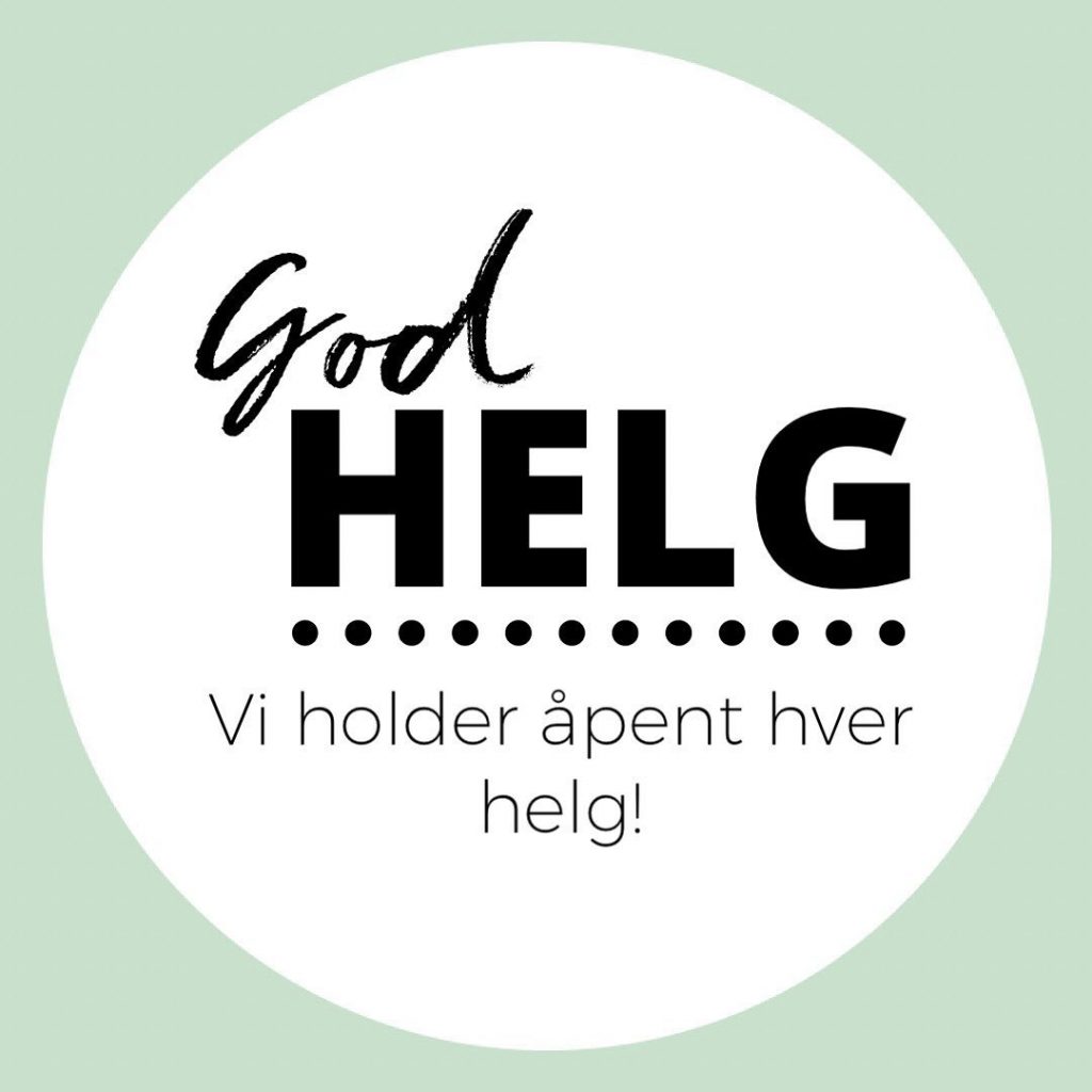 God helg - husk Riverside ungdomshus er åpent i helgene også