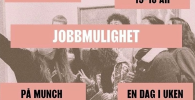 Jobb på Munch UNG: for deg mellom 15-18 år